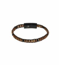 Bracelet Homme Louis Pion Karma Marron Louis Pion