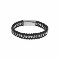 Bracelet Homme Louis Pion Metal Noir Louis Pion