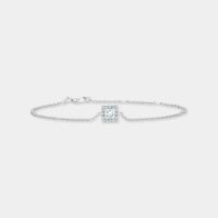 Bracelet My First De Beers Aura diamant taille princesse Gris De Beers Jewellers