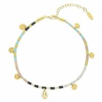 Bracelet de cheville NAYADE Beige Hipanema