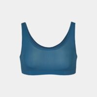 Brassière Scoop Neck Bralette Jelly Sheer Bleu Skims