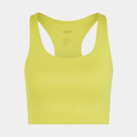 Brassière de sport nylon stretch dos nageur Vert Girlfriend Collective