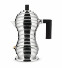 Cafetière espresso en fonte d' aluminium Pulcina Multicolore Alessi