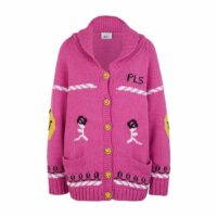 Cardigan mi long fantaisie x Smiley Rose Philosophy