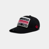 Casquette D2 Baseball Cap Noir Dsquared2