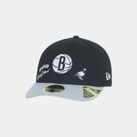 Casquette de Basketball 59Fifty Brooklyn x NBA Noir New Era