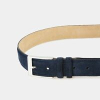 Ceinture en cuir Bleu Paire & Fils