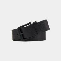 Ceinture en cuir Noir Stone Island