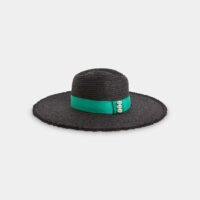 Chapeau de paille Solal Vert Wild