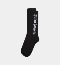 Chaussettes longues coton stretch Noir Palm Angels