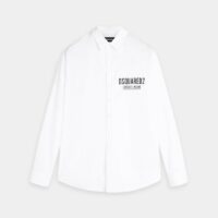 Chemise Ceresio9 Check Shirt Blanc Dsquared2