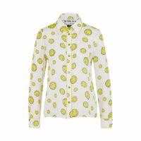 Chemise Willa x Smiley Jaune Alice & Olivia