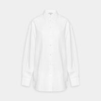 Chemise ample Gina en lin Blanc House of Dagmar