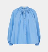 Chemise ample manches ballon Bleu Co