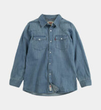 Chemise en denim Barstow Western Bleu Levi's Kids