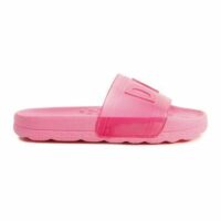 Claquettes en plastique Rose Dkny