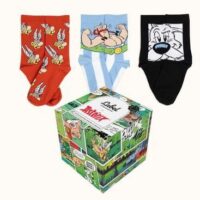 Coffret Astérix - Trio Gaulois Multicolore Label Chaussette