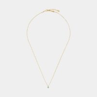 Collier Drop court Bleu Hanka In