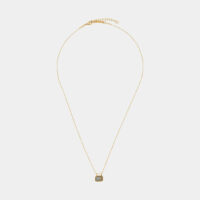 Collier Ice court Jaune Hanka In