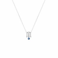 Collier Lily - Saphir bleu 0