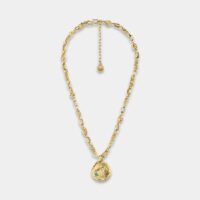 Collier astro balance Talisman Jaune Goossens