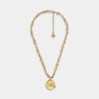 Collier astro bélier Talisman Jaune Goossens