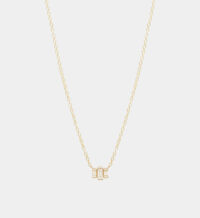 Collier en or pendentif diamants Jaune Zoe Chicco