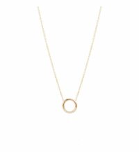 Collier pendentif Pavé diamonds en or 14 carats Jaune Zoe Chicco
