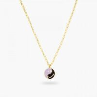 Collier pendentif  Ying-Yang Smiley® Multicolore Les Néréides