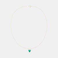 Collier ras de cou Ava Vert Luj