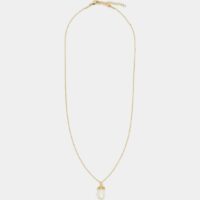 Collier ras de cou Echo perle Jaune Hanka In