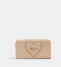 Compagnon Lace Soft Heart coeur tissé Beige Love Moschino