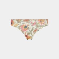 Culotte Katia satinée fleurs Beige Louise Misha