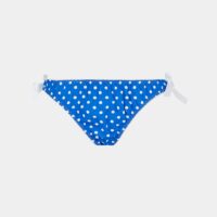 Culotte Pois rubans coton Oeko Tex Bleu Cucu la praline