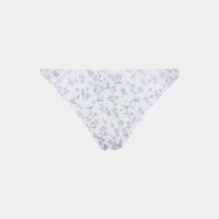 Culotte maillot de bain fleurs Bleu Peony