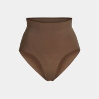 Culotte taille-haute Seamless Sculpt Marron Skims