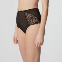 Culotte tulle brodé ORFEVRE Noir Lou