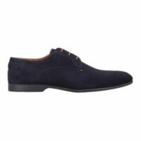 Derbies Florent croûte de cuir Bleu Comptoir GL