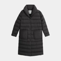 Doudoune droite Ellis mi-longue Noir Woolrich