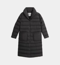 Doudoune droite Ellis mi-longue Noir Woolrich