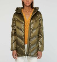 Doudoune mi longue Magnolia brillante Vert Woolrich