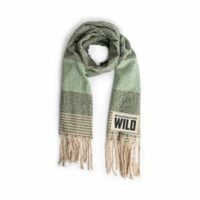 Echarpe oversize JESSEN Vert Wild