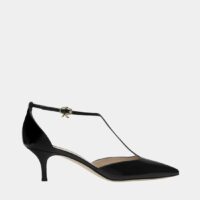 Escarpins Ribbon T Bar Noir Gianvito Rossi