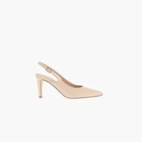 Escarpins cuir agneau KASAMA Beige Parallèle