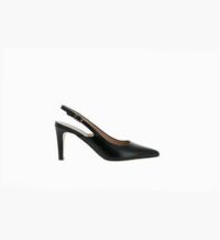 Escarpins cuir agneau KASAMA Noir Parallèle