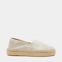 Espadrilles Tracey toile de coton Jaune Lk Bennet