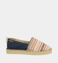 Espadrilles classique rayures Bleu Havaianas