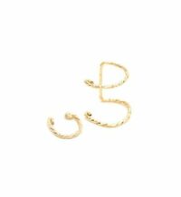 Faux piercing éclat duo Jaune YAY Paris