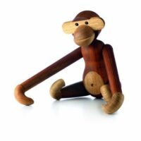 Figurine en bois en forme de signe - Teck/limba - grand Marron Kay-Bojesen