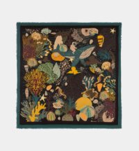 Foulard Deepsea en polyester Noir Wild